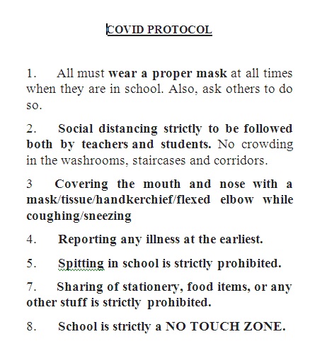 Covid Protocol