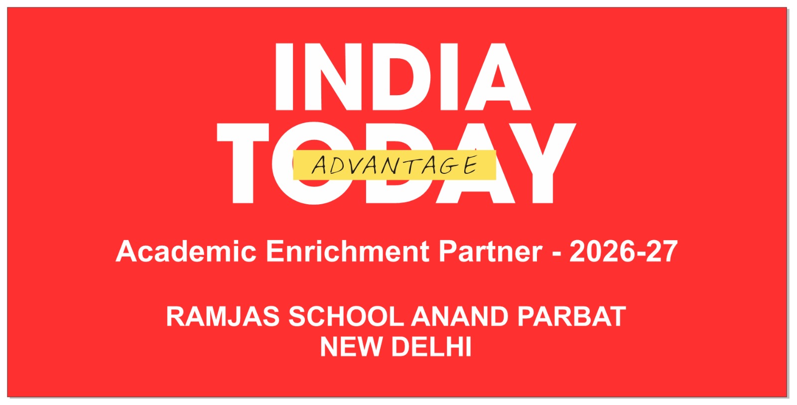 India Today Academic Enrichment Partner