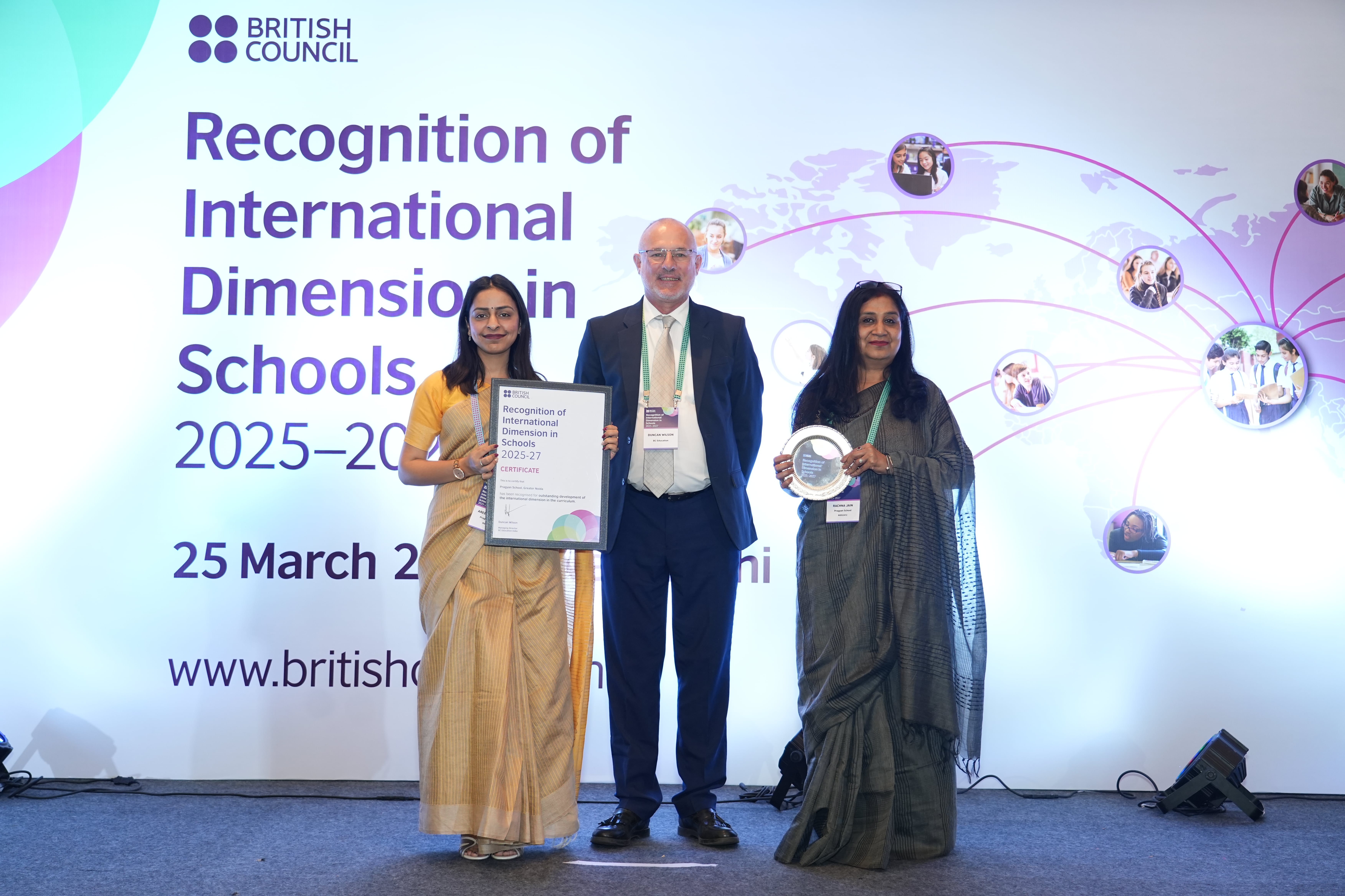 Mark as Featured image British Council School Award, fifth time in succession, for 2025-27